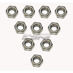 Nut, Nylon Lock: 6mm Stainless - Pack Of 10